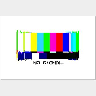 N0 Signal - Light BG Posters and Art